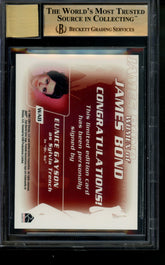 2003 Women of James Bond Autograph Eunice Gayson Limited Auto BGS 9.5/10